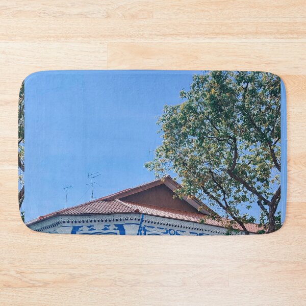 Item preview, Blue and White Peranakan Shophouses, Singapore designed and sold by Happiness Creators.