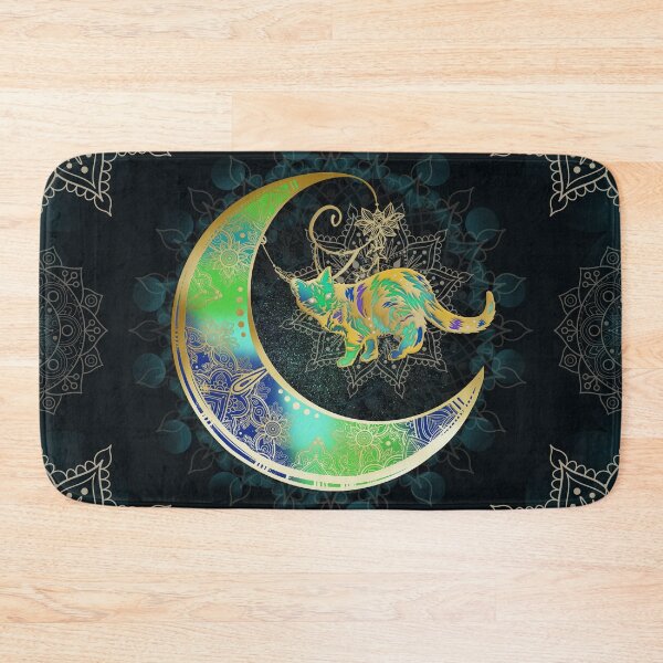 Item preview, Cat Mandala Love You To The Moon designed and sold by AletacStore.