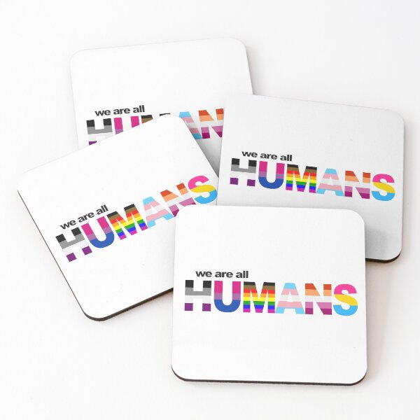 Item preview, We are all Humans - LGBT Pride designed and sold by ruyijingu.
