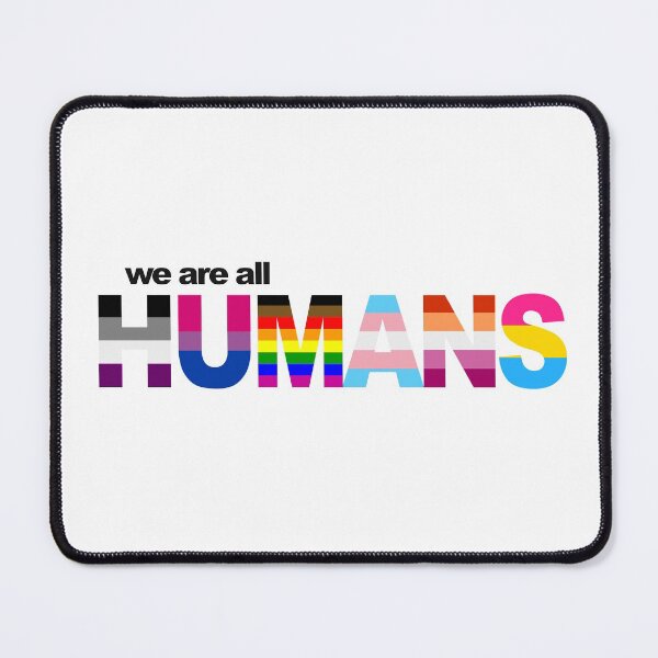 Item preview, We are all Humans - LGBT Pride designed and sold by ruyijingu.