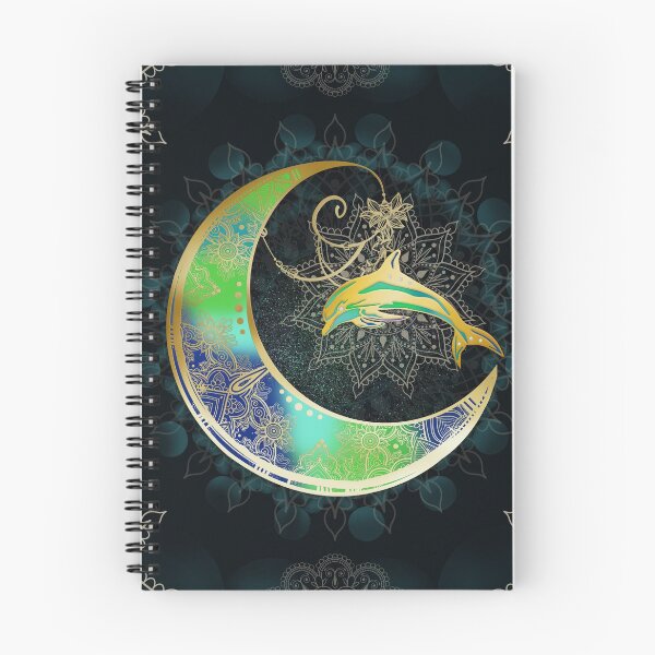 Item preview, Dolphin Mandala Love You To The Moon designed and sold by AletacStore.