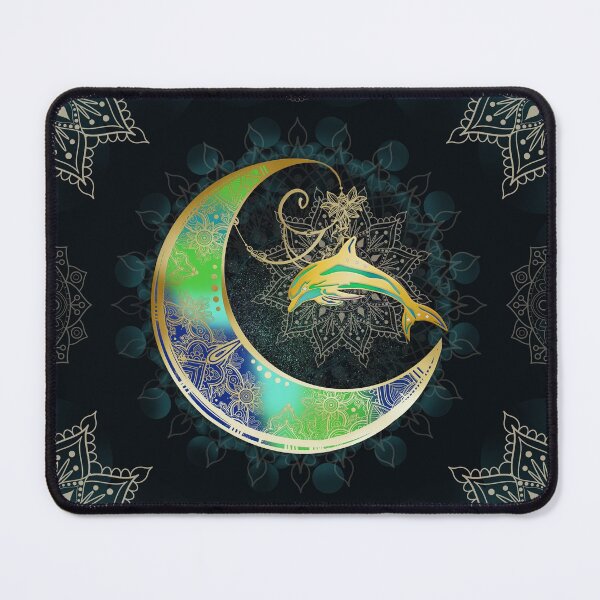 Item preview, Dolphin Mandala Love You To The Moon designed and sold by AletacStore.