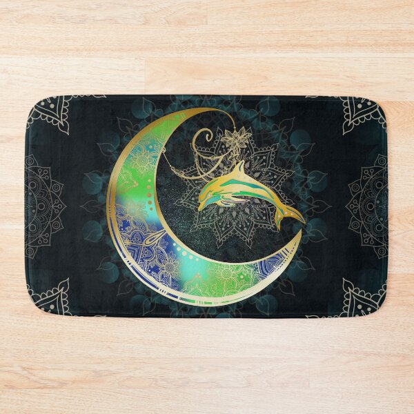 Item preview, Dolphin Mandala Love You To The Moon designed and sold by AletacStore.