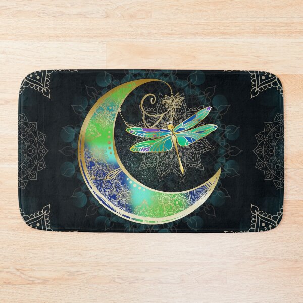 Aperçu de l'œuvre libellule mandala je t'aime à la lune créée et vendue par AletacStore.