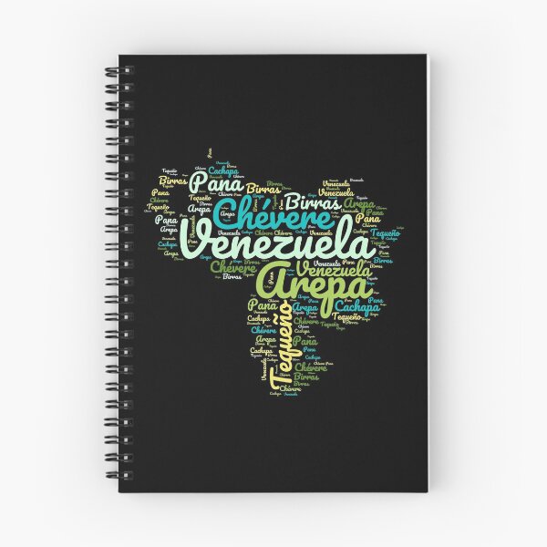 Item preview, Venezuela in words (Color design) designed and sold by world-of-words.