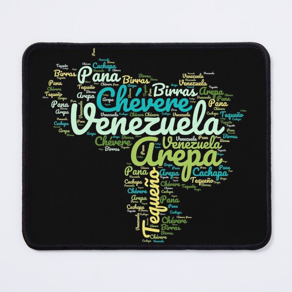 Item preview, Venezuela in words (Color design) designed and sold by world-of-words.