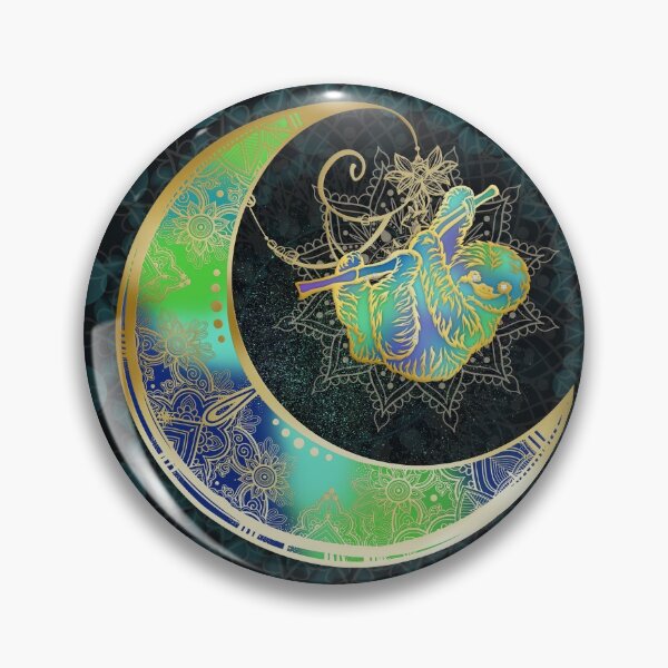 Item preview, Sloth Mandala Love You To The Moon designed and sold by AletacStore.