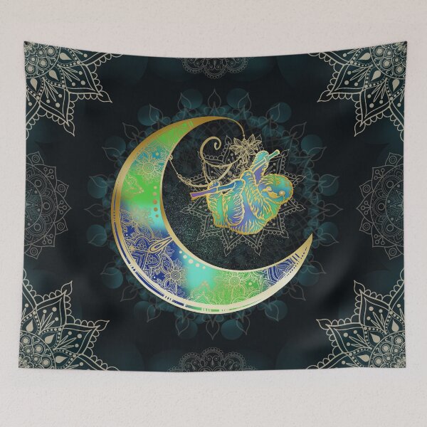Item preview, Sloth Mandala Love You To The Moon designed and sold by AletacStore.