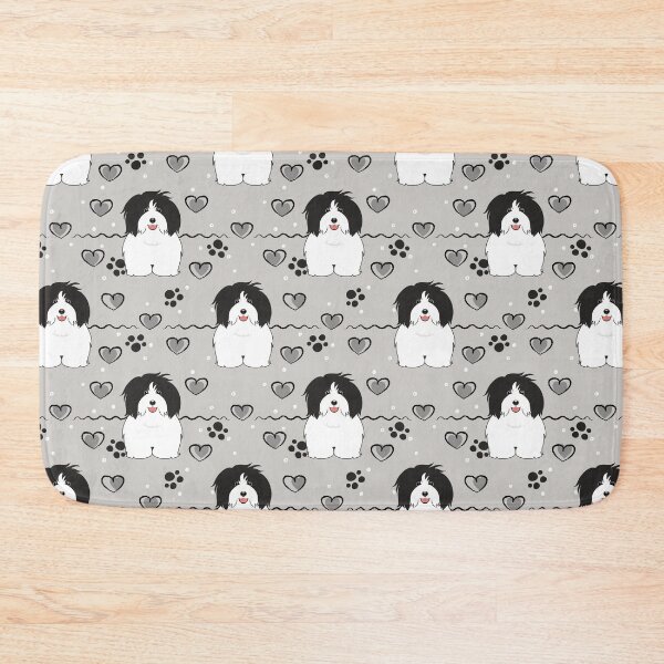 Item preview, Love Black White Coton de Tulear Dog designed and sold by Lulupainting.
