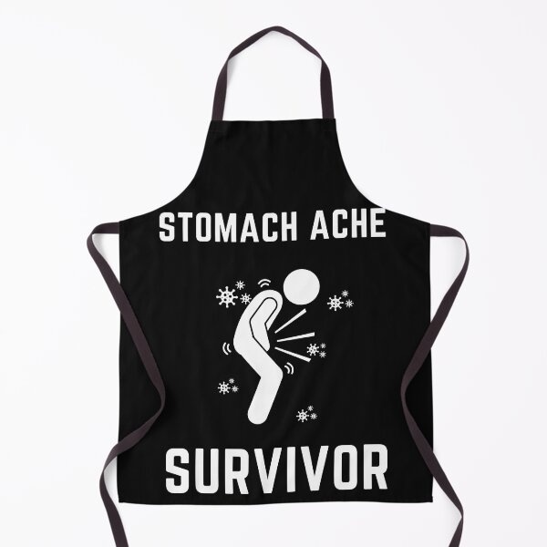 Item preview, Stomach Ache Survivor-Tummy Ache Funny Elegant Minimal designed and sold by MAEffects.