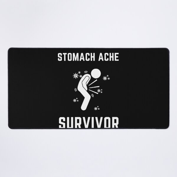 Item preview, Stomach Ache Survivor-Tummy Ache Funny Elegant Minimal designed and sold by MAEffects.