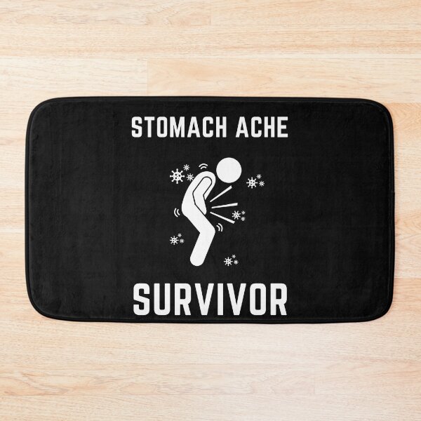 Item preview, Stomach Ache Survivor-Tummy Ache Funny Elegant Minimal designed and sold by MAEffects.