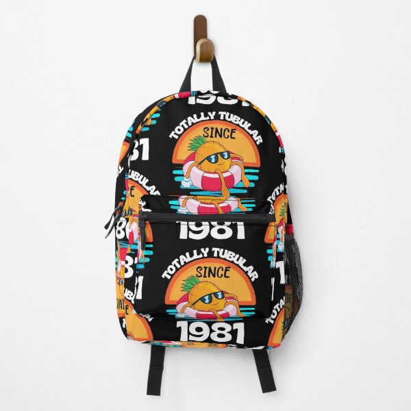 Item preview, Retro Totally Tubular Since 1981 Floating Pineapple designed and sold by RGRamsey.