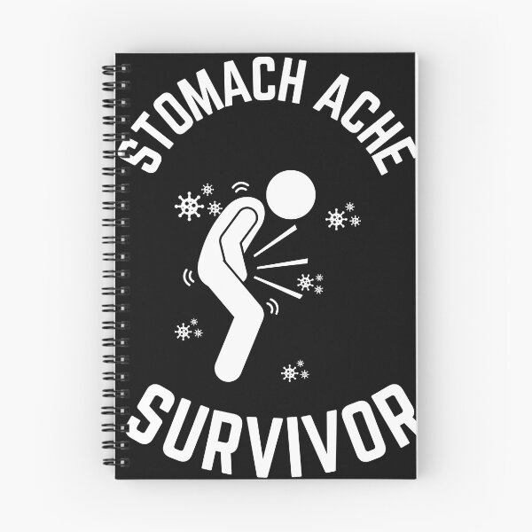 Item preview, Stomach Ache Survivor V2-Tummy Ache Funny Elegant Minimal designed and sold by MAEffects.