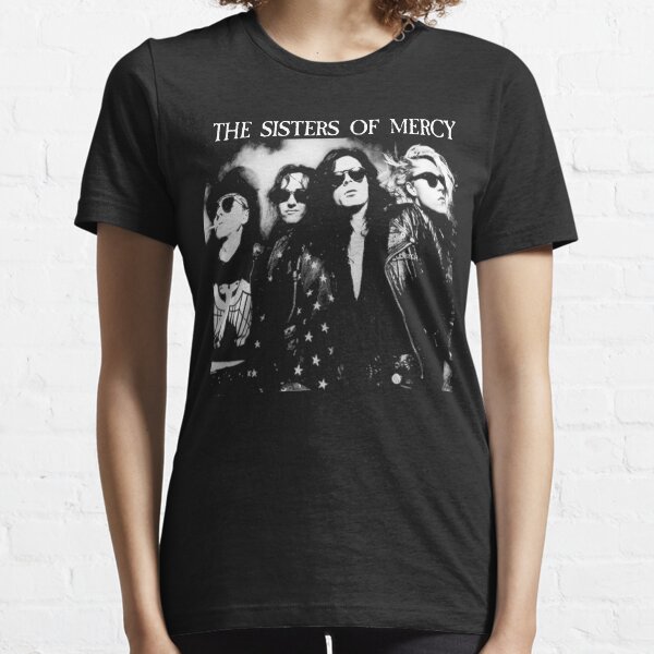 The Sisters of Mercy Tour Thing 1991 Brockum T-shirt Funny Black Tee Hot Trend 