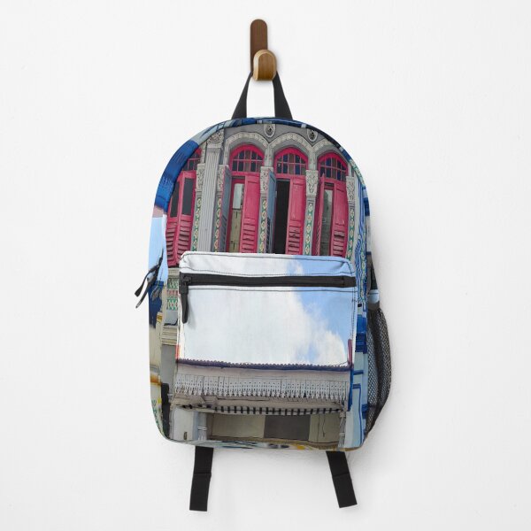 Item preview, Colourful Peranakan Shophouses, Singapore designed and sold by Happiness Creators.
