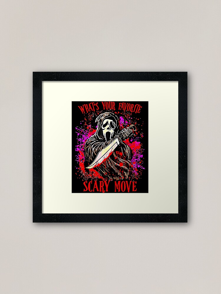 Ghostface Scream Halloween What_s Your Favorite Scary Movie T