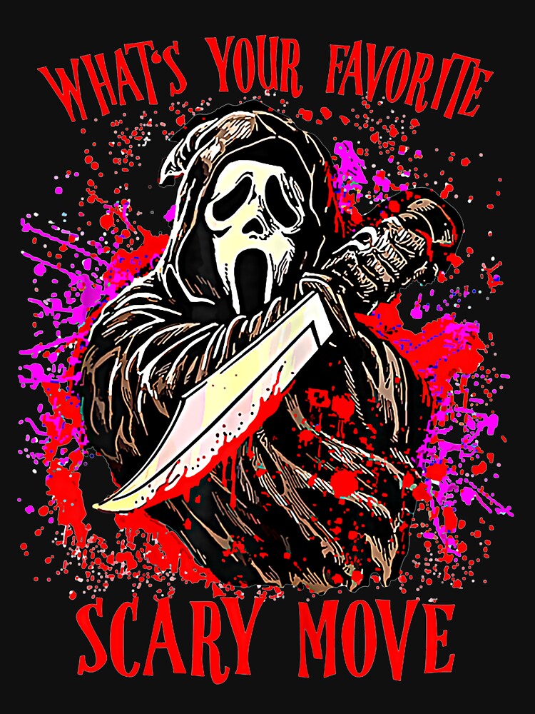 Ghostface Scream Halloween What_s Your Favorite Scary Movie T