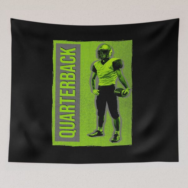 Item preview, American football quarterback designed and sold by FootballNerds.