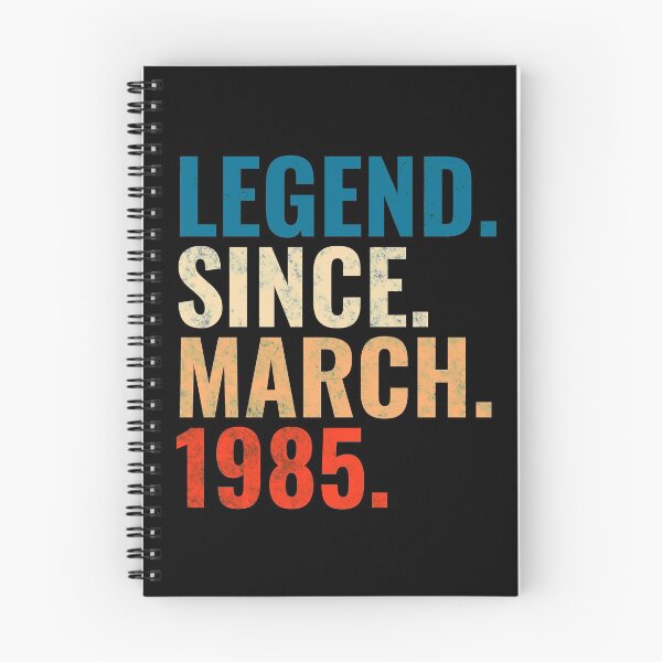 Item preview, Legend Since March 1985 Retro Vintage designed and sold by Teelogic.