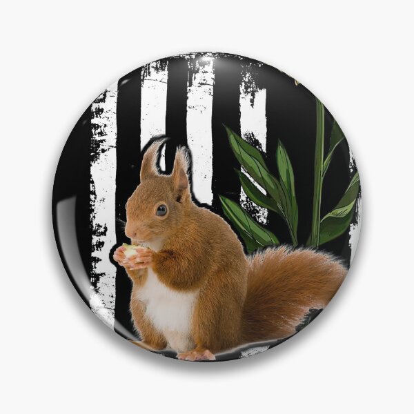 Item preview, Squirrel Sunflower Black White American Flag  designed and sold by WillaldShop.