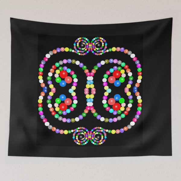 Item preview, Colorful Pearl necklace designed and sold by Shirley cute art .