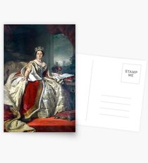 Franz Xaver Winterhalter Porträt der Königin Victoria Postkarten