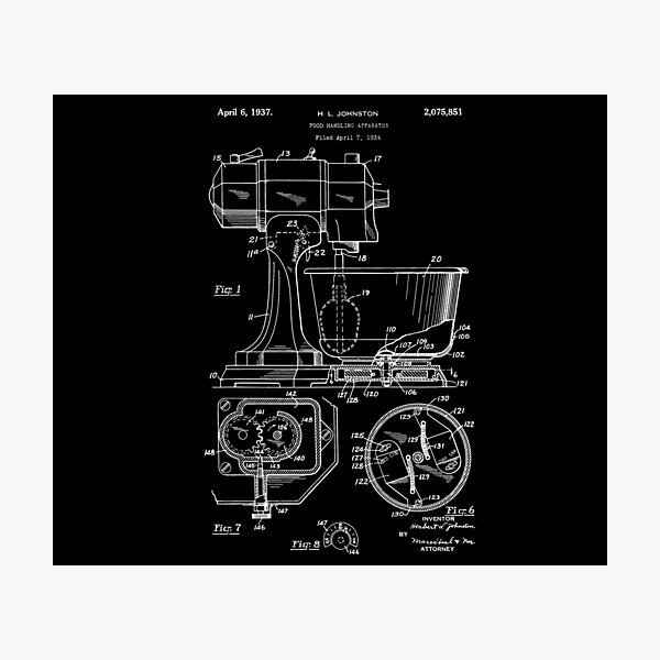 Kitchenaid mixer  Art Board Print for Sale by irraspugey32