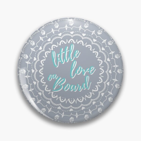 Item preview, little love on board! designed and sold by Crushonnature.