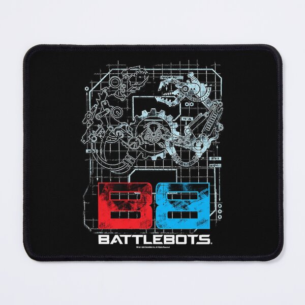 Item preview, Battle'Bots Robot Schematics Logo Premium  designed and sold by DanielNaderer.