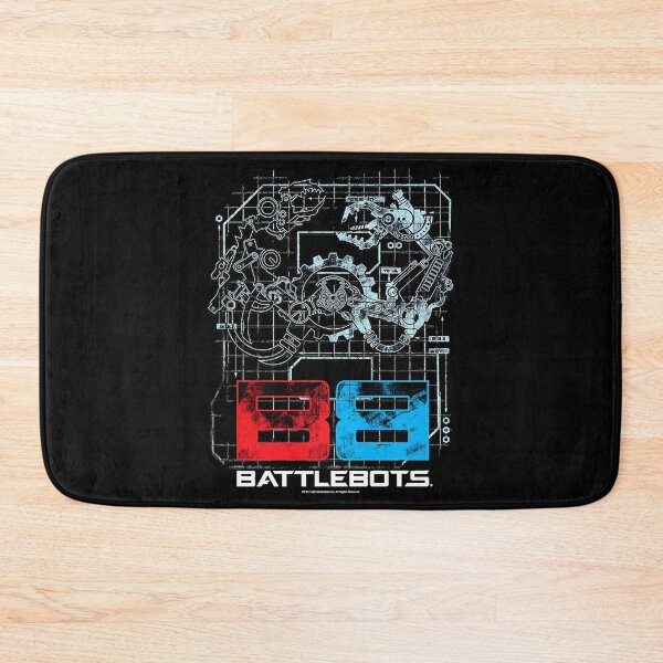 Item preview, Battle'Bots Robot Schematics Logo Premium  designed and sold by DanielNaderer.