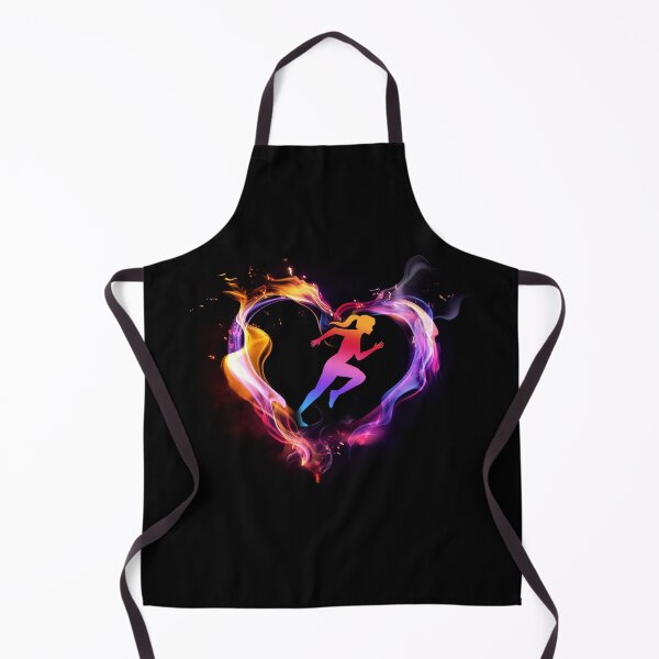 Item preview, Running Watercolor Heart Art designed and sold by WillaldShop.