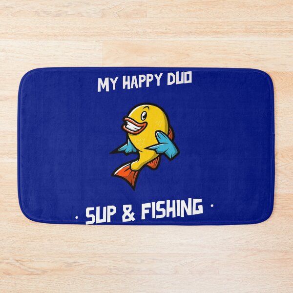 Item preview, Stand Up Paddle Fishing - my Happy Duo designed and sold by JJWilsonTees.