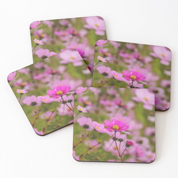 Item preview, Pink Cosmos Flower in a Field of France designed and sold by CarolinaReina.