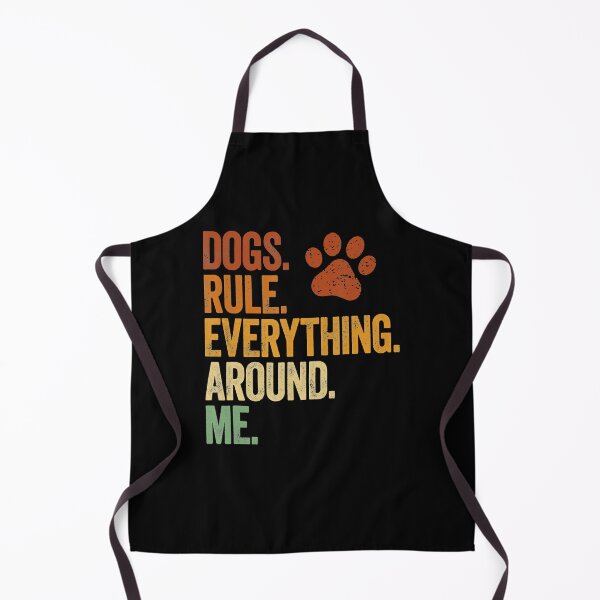Item preview, Vintage Graphic Dogs Rule Everything Around Me Quote Funny Dog Mom designed and sold by JoellaFlinteTee.