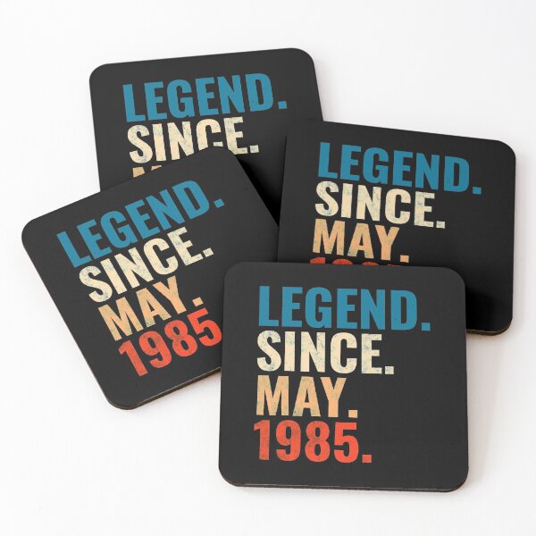 Item preview, Legend Since May 1985 Retro Vintage designed and sold by Teelogic.