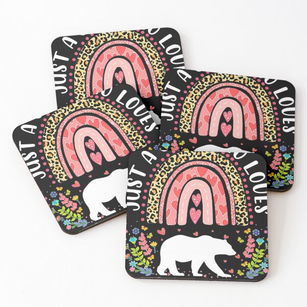 Item preview, FUNNY LEOPARD JUST A GIRL WHO LOVES BISON RAINBOW ANIMALS  designed and sold by Kacllis9800.