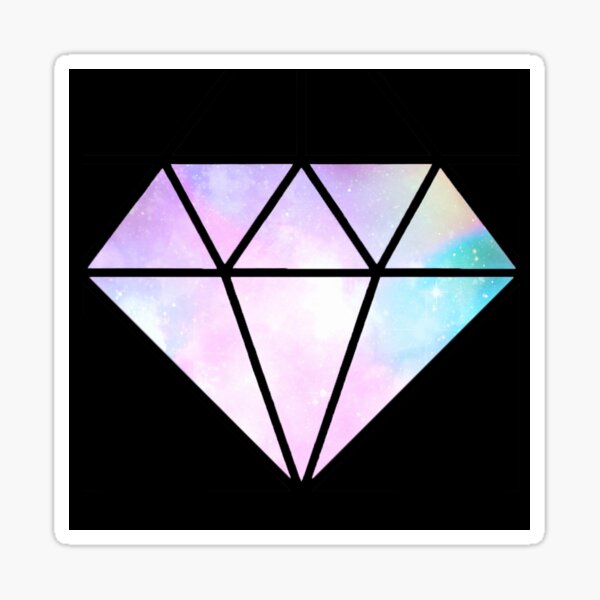 Black Diamond Tumblr Stickers Redbubble