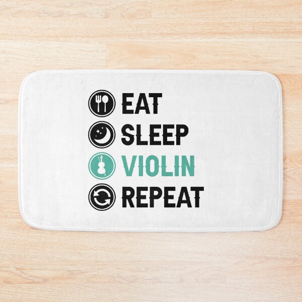Item preview, Eat Sleep Violin Practice Repeat designed and sold by allysmar.