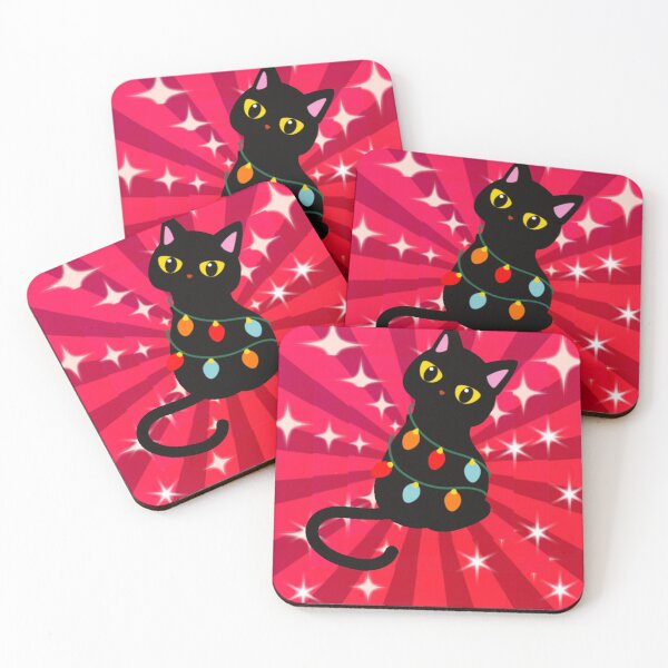 Item preview, Christmas cat decorations  designed and sold by Puchi Evans.