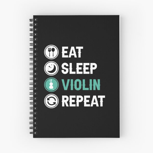 Item preview, Eat Sleep Violin Practice Repeat designed and sold by allysmar.
