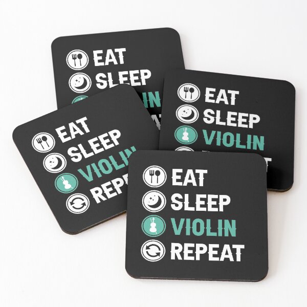 Item preview, Eat Sleep Violin Practice Repeat designed and sold by allysmar.