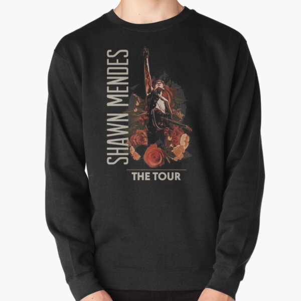 Shawn Mendes The Tour In My Blood Crewneck Sweater Beige Cream White  Adult S