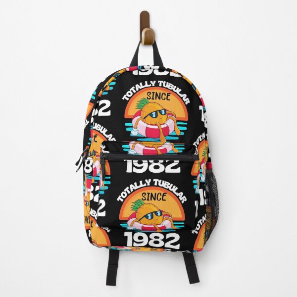 Item preview, Retro Totally Tubular Since 1982 Floating Pineapple Birthday designed and sold by RGRamsey.