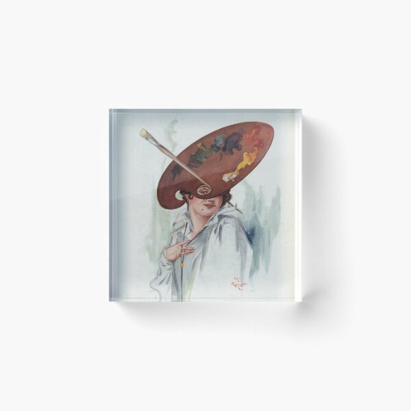 Item preview, Painter's palette designed and sold by craftyprintable.