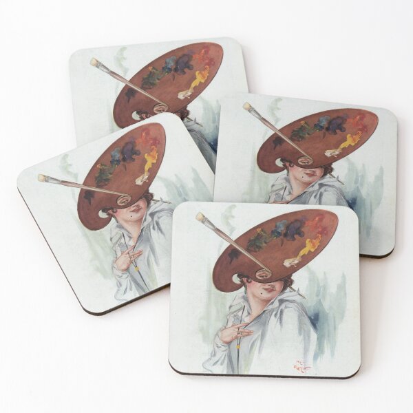 Item preview, Painter's palette designed and sold by craftyprintable.