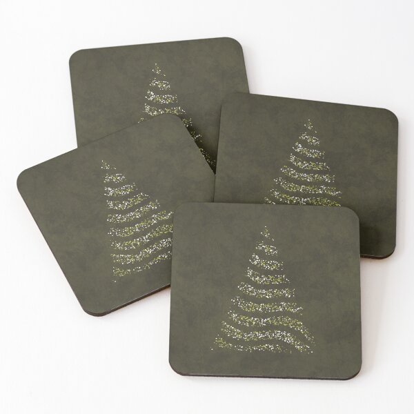 Item preview, Smokey Yellow Mustard Minimalist Christmas Tree Lights designed and sold by James-Cole.