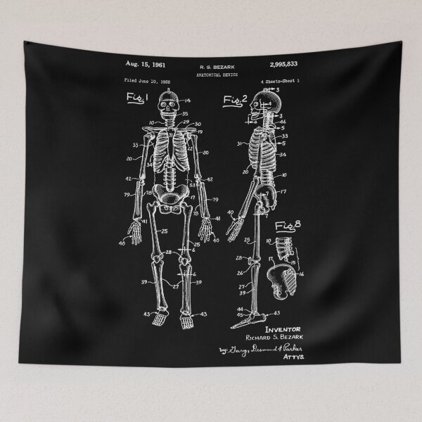 Item preview, Anatomical Device Skeleton  designed and sold by LadyMay Vintage.