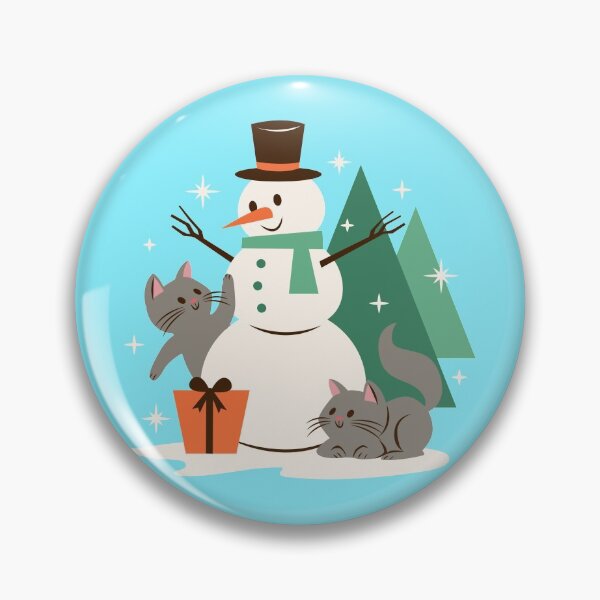 Item preview, Snowman Cat designed and sold by RgTeesDesigns.
