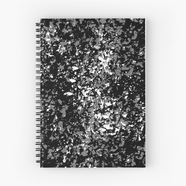 Item preview, Black and White Terrazzo Abstract Paint Texture designed and sold by Tekoro.